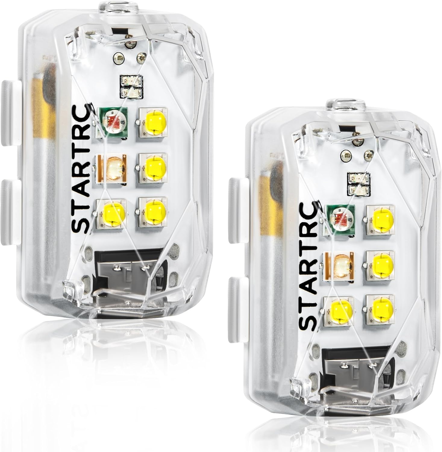 Drone Landing Gear - STARTRC Drohnen-Blitzlicht, Anti-Kollisionslicht, wiederaufladbarer Blitz, LED-Lampenlicht