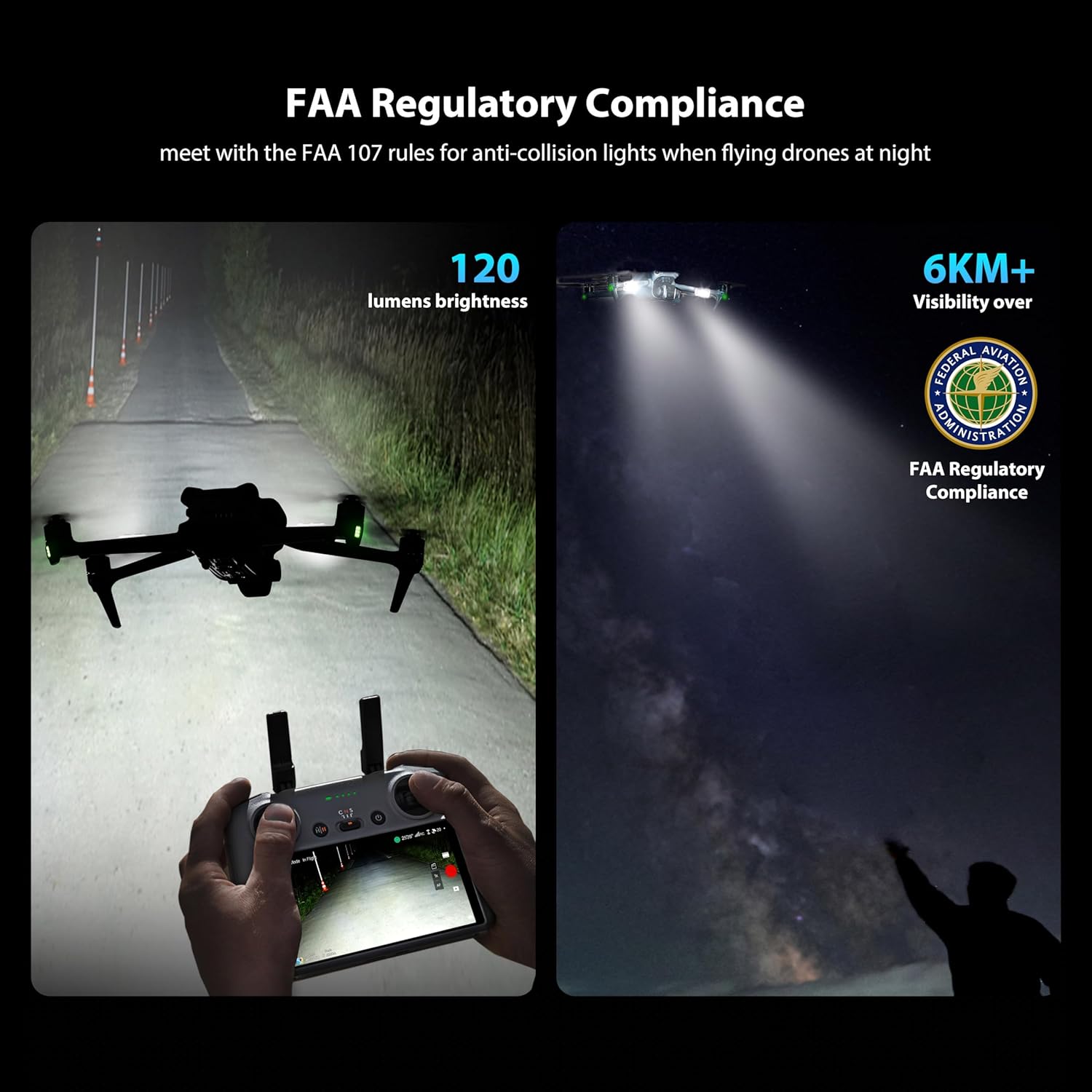 STARTRC Drohnen-Blitzlicht, An – Drone Landing Gear Bewertung und Preis