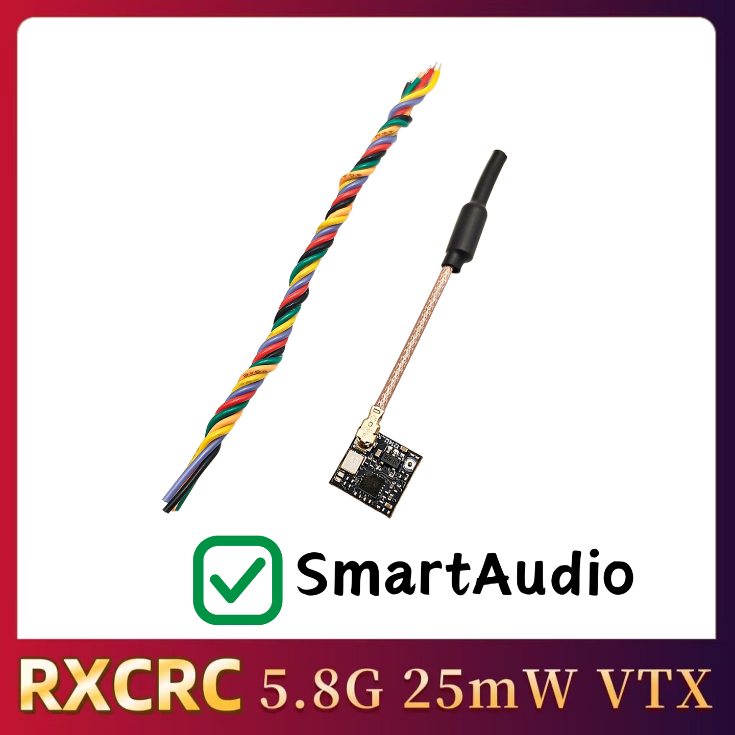 RXCRC 5.8GHz 48CH FPV 25mW Ana – Drone Frame Bewertung und Preis